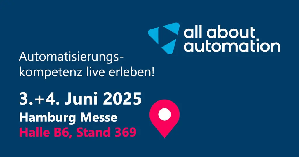Automation Messe Hamburg, June 3-4, 2025